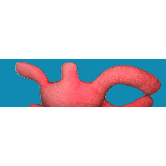 Roblox Pink Rainbow Friends Plush – 10" Stuffed Monster Toy Black Eyes - Picture 4 of 5